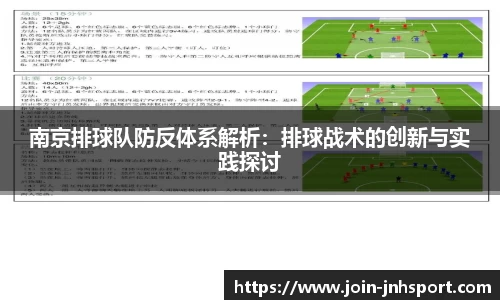 南京排球队防反体系解析：排球战术的创新与实践探讨